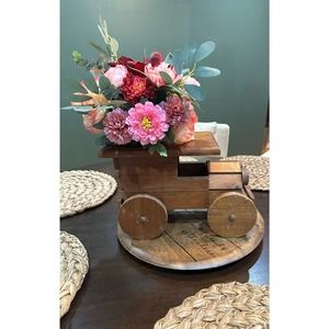 Vintage Hand made wooden toy truck